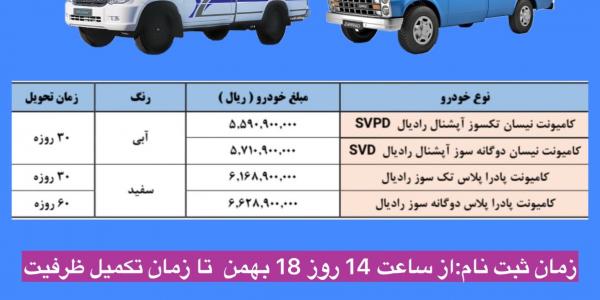 فروش نقدی محصولات زامیاد