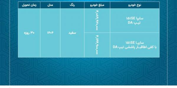 فروش نقدی پراید 151 با تحویل 30 روزه