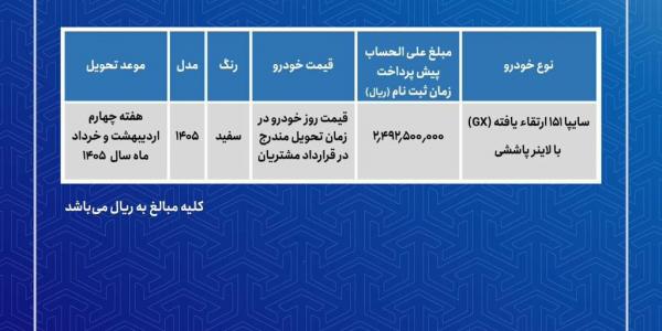 پیش فروش 151